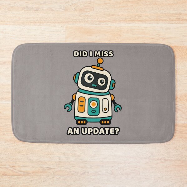 Item preview, Did I Miss An Update? Cute Robot Kids Shirt designed and sold by Lyfeinsights.
