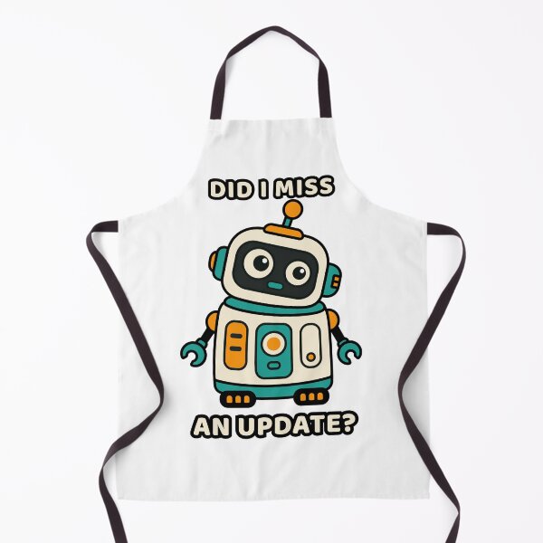 Item preview, Did I Miss An Update? Cute Robot Kids Shirt designed and sold by Lyfeinsights.