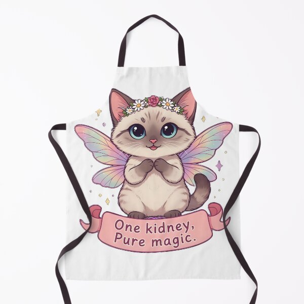 Item preview, One Kidney Pure Magic Cute Ragdoll Fairy Cat Banner designed and sold by ZenandBeans.