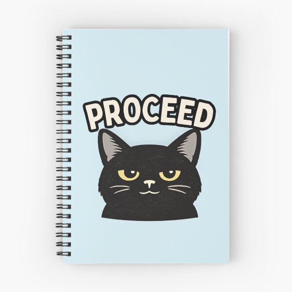 Item preview, Proceed Black Cat designed and sold by AdicretorDesign.