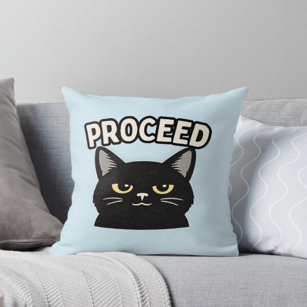 Item preview, Proceed Black Cat designed and sold by AdicretorDesign.