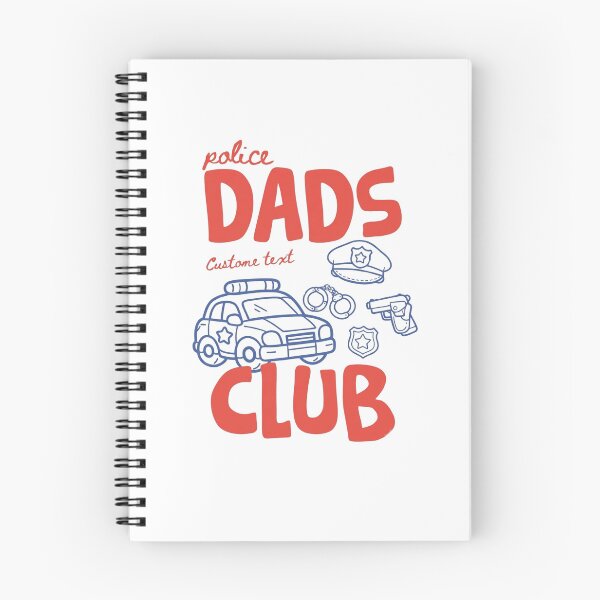 Item preview, Police Dads Club Protecting & Parenting Retro Law Enforcement Dad designed and sold by HBDStudio.