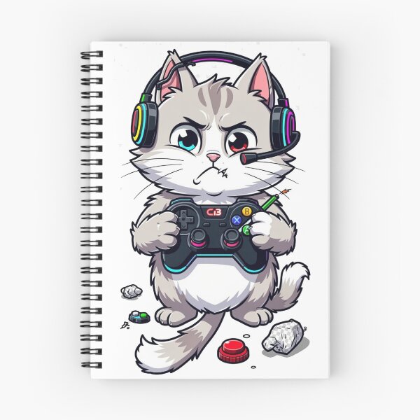 Item preview, cat-mascot-accidentally designed and sold by PixelRageStudio.
