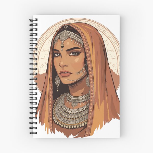 Item preview, Ancient Berber Queen North African Warrior Woman  designed and sold by carthagia.