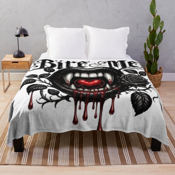 Item preview, Bite Me Gothic Vampire Heart designed and sold by INKRebelGraphic.