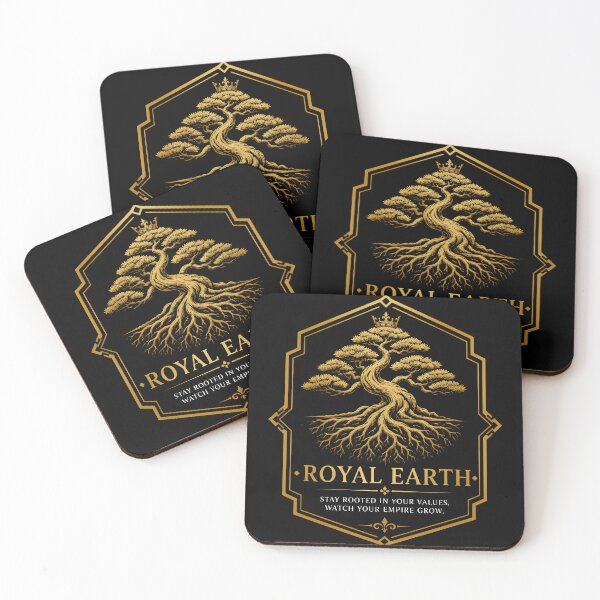 Item preview, Golden Bonsai Tree Royal Earth Elegant Emblem designed and sold by RoyalEarthstore.