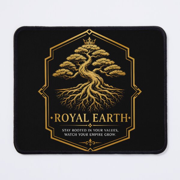 Item preview, Golden Bonsai Tree Royal Earth Elegant Emblem designed and sold by RoyalEarthstore.