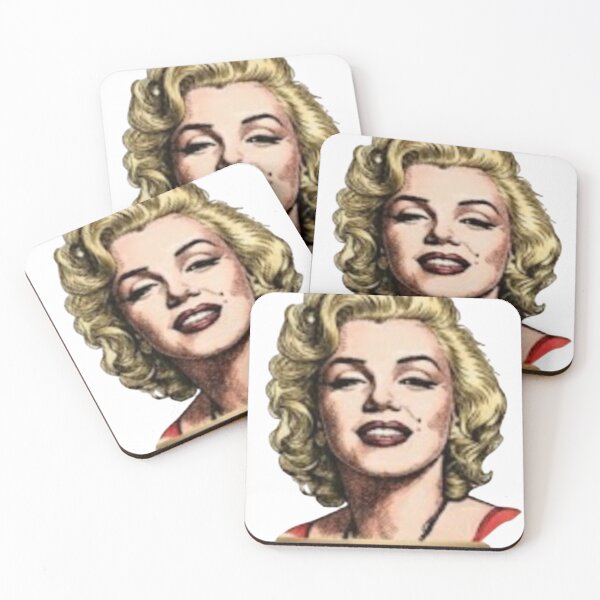 Item preview, Illustrated Portrait of Marilyn Monroe pop designed and sold by ByTabata.