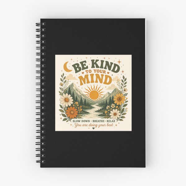 Item preview, Be Kind to Your Mind – Vintage Nature Retreat designed and sold by FAZ-DESIGNS.
