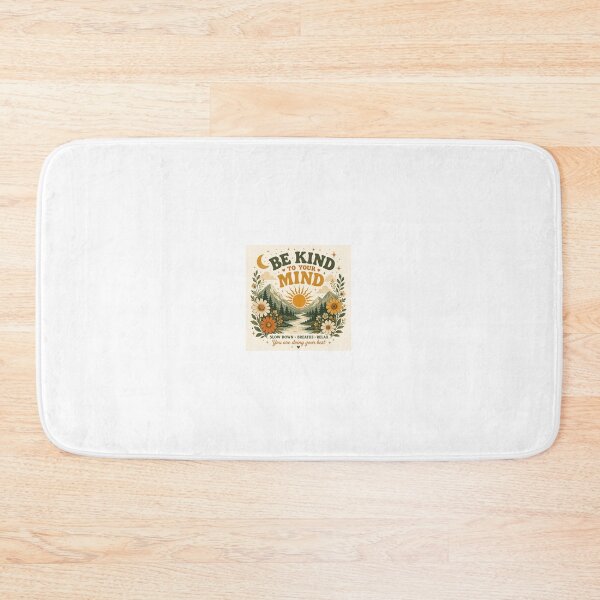 Item preview, Be Kind to Your Mind – Vintage Nature Retreat designed and sold by FAZ-DESIGNS.