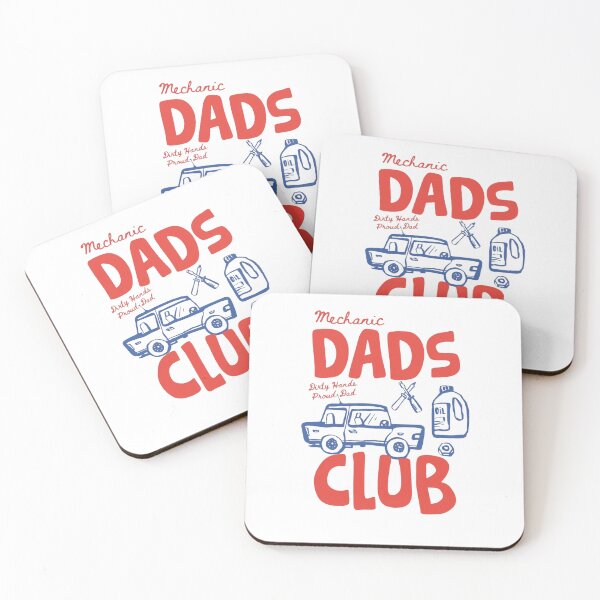 Item preview, Mechanic Dads Club Dirty Hands Proud Dad Retro Auto Repair Design designed and sold by HBDStudio.