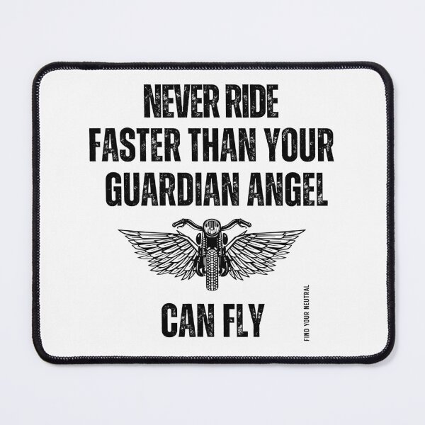 Item preview, Biker Guardian Angel designed and sold by FindYourNeutral.