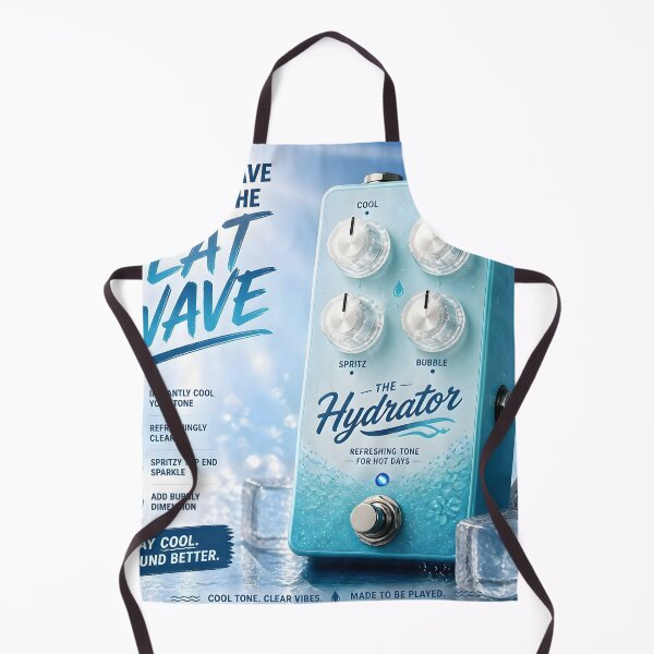 Item preview, The Hydrator – Refreshing Tone for Hot Days | Funny Guitar Pedal Parody designed and sold by Mantramontics.
