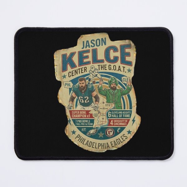 Item preview, Jason Kelce GOAT Center NFL Legend Eagles OL designed and sold by ThatFootball12.