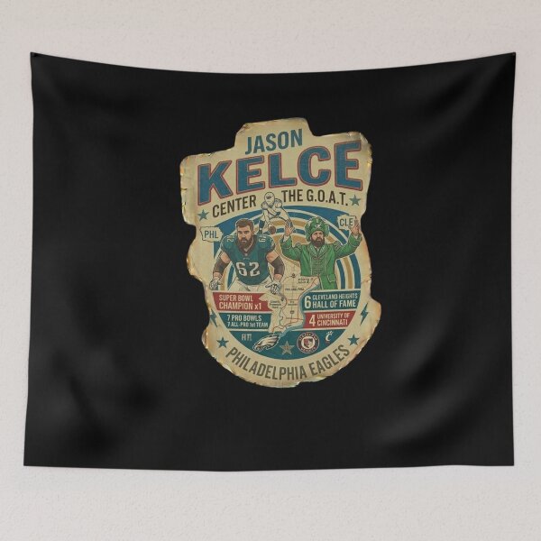 Item preview, Jason Kelce GOAT Center NFL Legend Eagles OL designed and sold by ThatFootball12.
