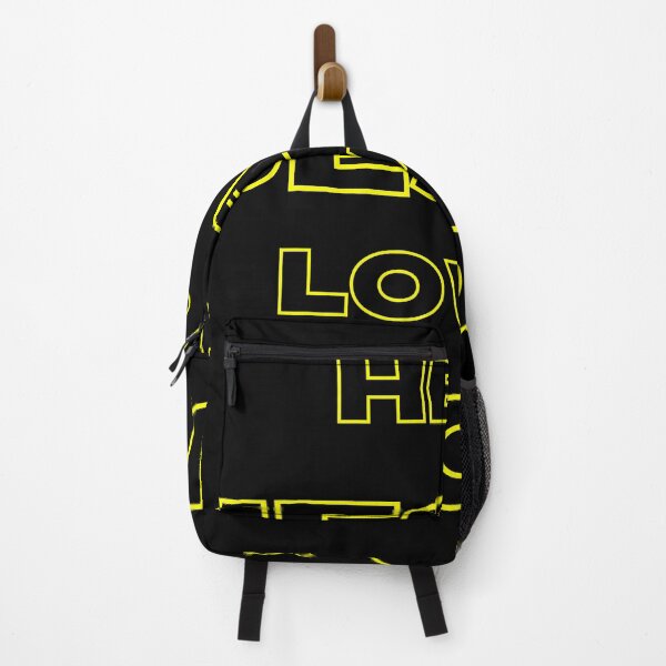 Item preview, Jesus Loves You Aesthetic Christian Streetwear Yellow Typography Design designed and sold by LensDyn™.