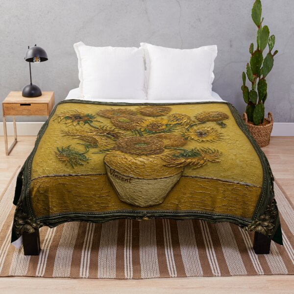 Item preview, Sunflowers in an Ornate Frame | Vintage Floral Wall Art designed and sold by ManJiangHong.