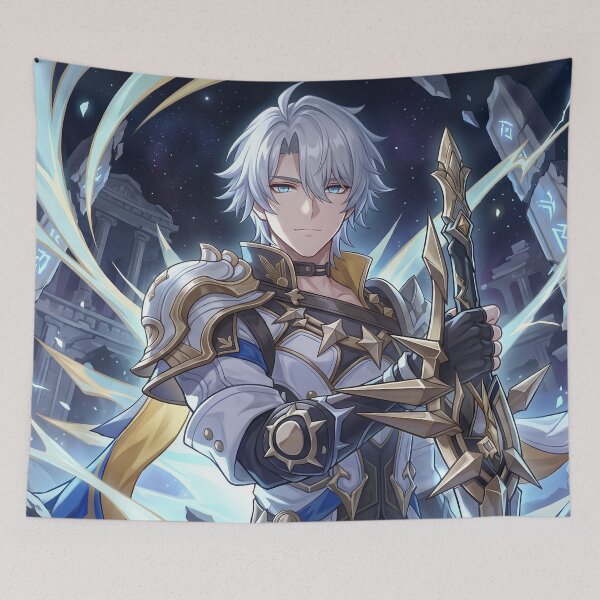 Item preview, Phainon // Honkai: Star Rail Illustration - Celestial Warrior Fantasy Anime Art designed and sold by Astraphyllia.