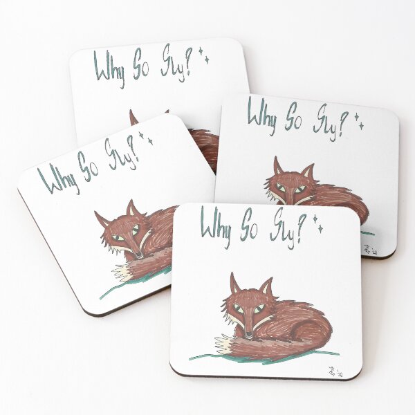 Item preview, Why So Sly? - Hand Drawn Red Fox designed and sold by AJPrettyObscene.