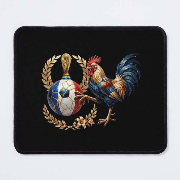 Item preview, Elegant France Soccer Pride Artistic Design designed and sold by Roselline.