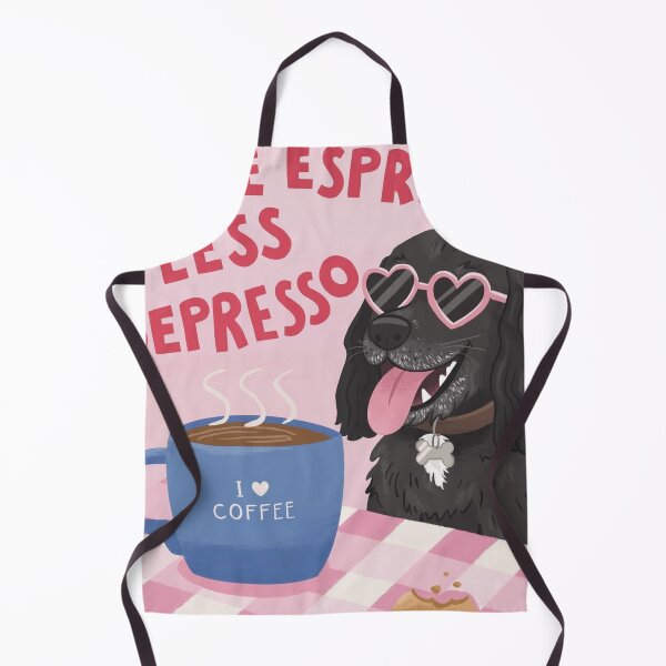 Item preview, More Espresso Less Depresso Funny Dog Coffee designed and sold by     Pink Chaos Club.