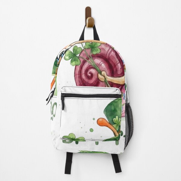 Item preview, Funny Watercolor Broccoli Snail designed and sold by PrintableBeats.