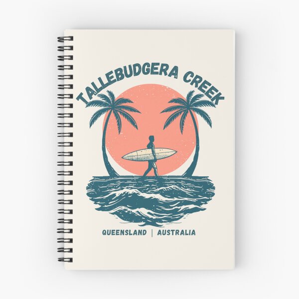 Item preview, Tallebudgera Creek Queensland Australia Vintage Surfer designed and sold by TamGustam.