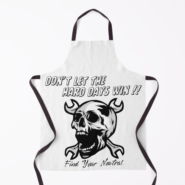 Item preview, Skull Hard Days | Biker designed and sold by FindYourNeutral.