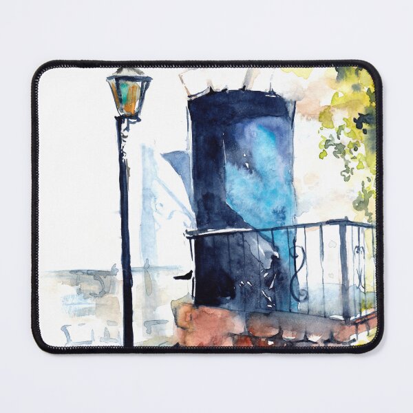 Item preview, Charming Balcony and Lamppost Scene designed and sold by CanotStop.