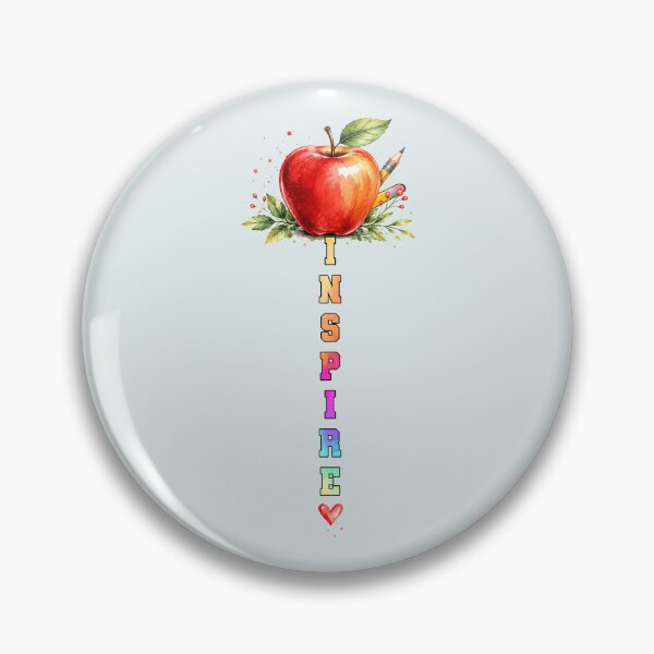 Artikelvorschau, Apple Inspire Grafik zur Wertschätzung von Lehrkräften im Bildungsbereich entworfen und verkauft von tamdevo1.