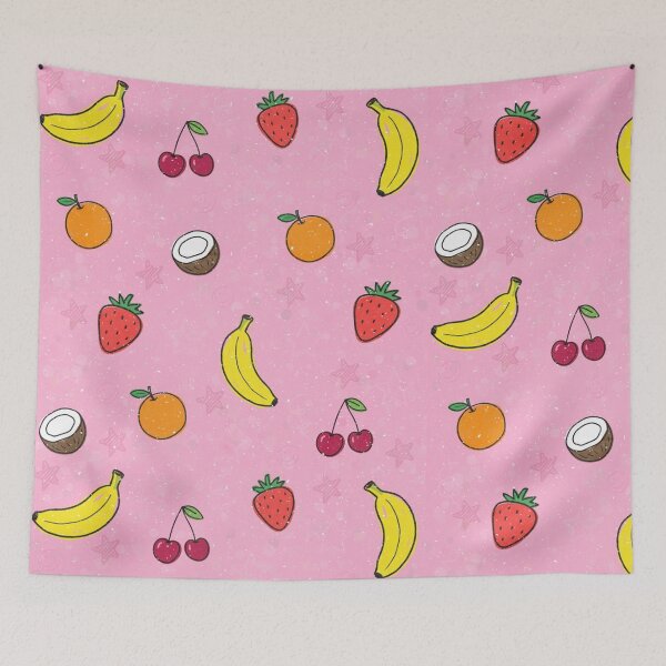 Item preview, cute fruits pattern designed and sold by FurryFantasy.