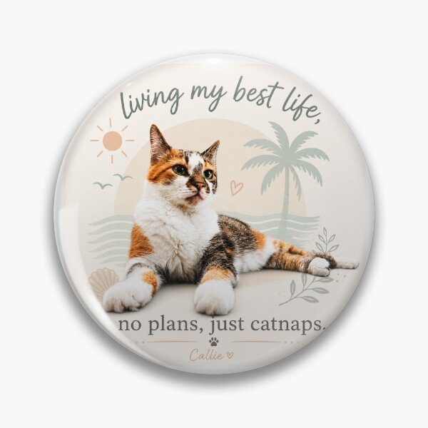 Item preview, Living My Best Life Catnaps designed and sold by Udaya Bandara Art.
