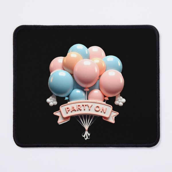 Item preview, Party On Pastel Balloons designed and sold by Khadigadesings.