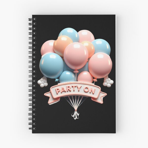 Item preview, Party On Pastel Balloons designed and sold by Khadigadesings.