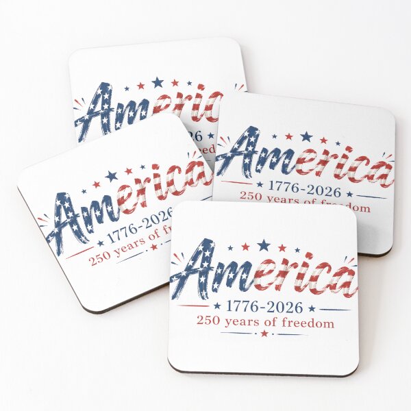 Artikelvorschau, USA 250 Jahre Jubiläum PNG: Patriotische Retro-Grafik der amerikanischen Flagge, 4. Juli 1776-2026, T-Shirt zur Feier von Amerika 250 entworfen und verkauft von RAWVANE.