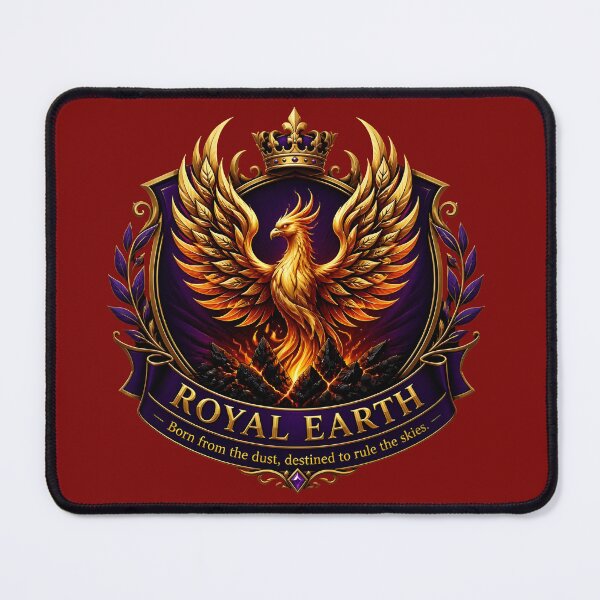 Item preview, Golden Phoenix Royal Earth Majestic Emblem designed and sold by RoyalEarthstore.