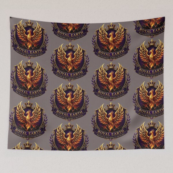 Item preview, Golden Phoenix Royal Earth Majestic Emblem designed and sold by RoyalEarthstore.