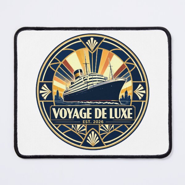 Item preview, Art Deco Luxury Travel Neo Deco Cruise Luxury  designed and sold by Modefissi.
