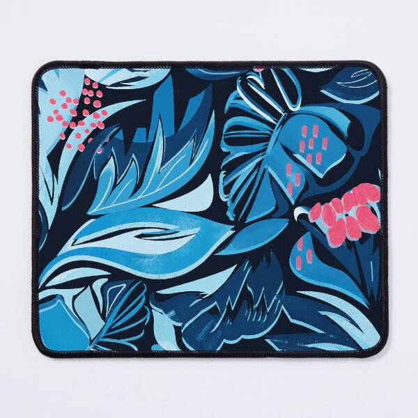 Item preview, Midnight Blue Tropical Botanicals designed and sold by imaniko.