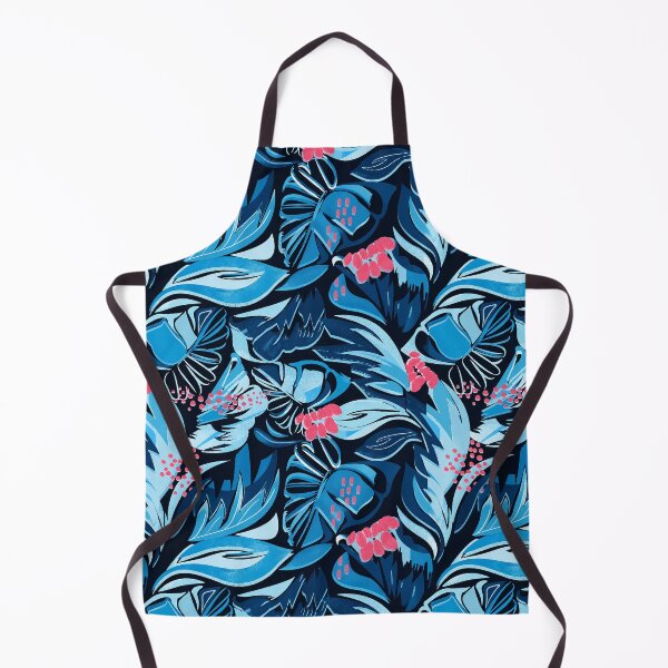 Item preview, Midnight Blue Tropical Botanicals designed and sold by imaniko.