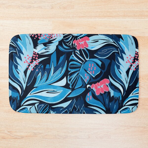 Item preview, Midnight Blue Tropical Botanicals designed and sold by imaniko.