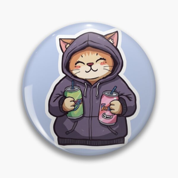 Item preview, No Sleep Just Gaming Cat Sticker designed and sold by Stylestickers55.