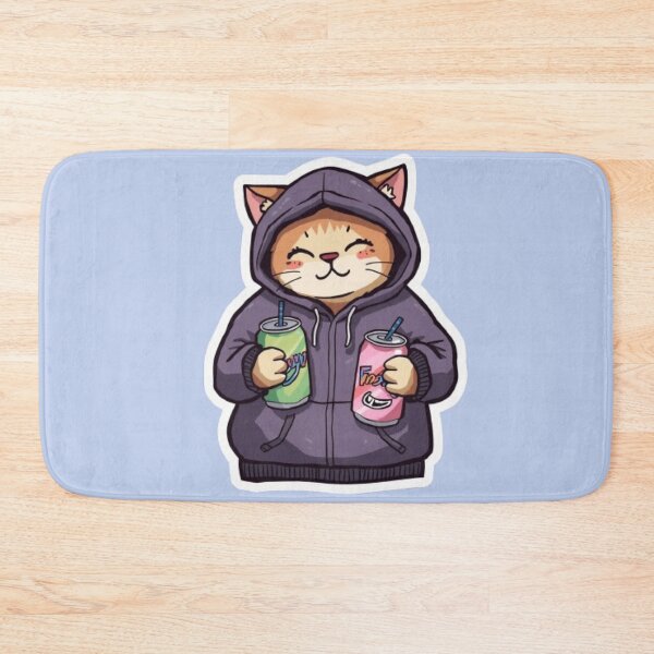 Item preview, No Sleep Just Gaming Cat Sticker designed and sold by Stylestickers55.