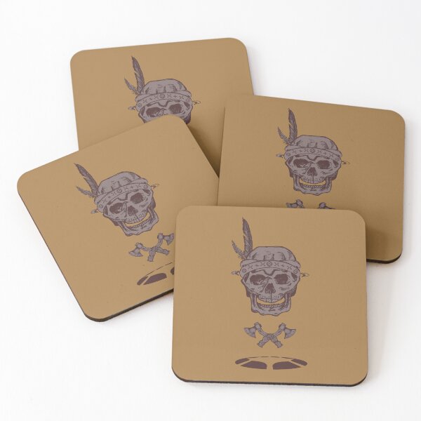 Item preview, Warrior Skull Illustration | Dark Tribal  Tattoo Style Graphic  designed and sold by Half Mess.