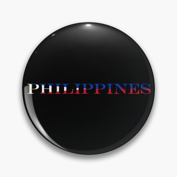Item preview, Philippines Country Name Typography Flag | Filipino Text Inside Flag Design designed and sold by NTGUILTY.