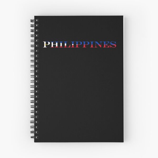 Item preview, Philippines Country Name Typography Flag | Filipino Text Inside Flag Design designed and sold by NTGUILTY.