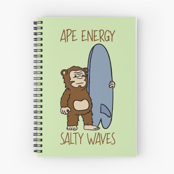 Item preview, Ape Energy Salty Waves designed and sold by RetroChunky®.