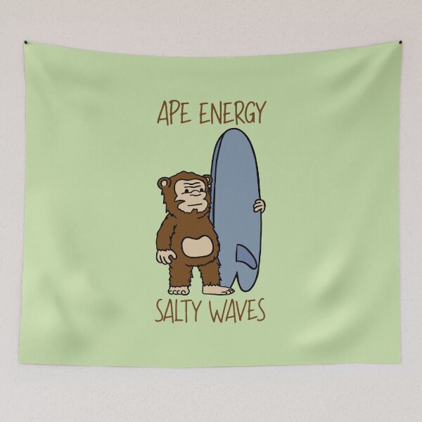 Item preview, Ape Energy Salty Waves designed and sold by RetroChunky®.