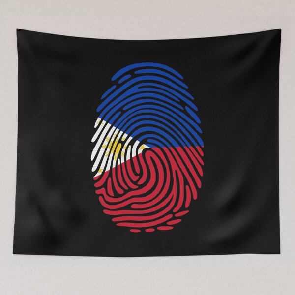 Item preview, Philippines Flag Fingerprint Identity | Filipino DNA Heritage Graphic designed and sold by NTGUILTY.