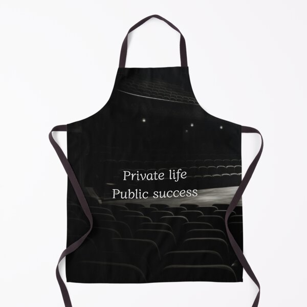 Item preview, Private Life Public Success – Motivational Quote Typography designed and sold by Ve & Co.